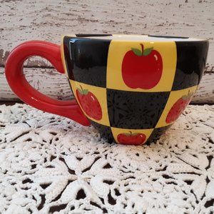 Large "Lady Jayne" Soup / Coffee Mug - Apples